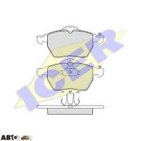 Гальмівні колодки ICER 181128