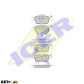 Гальмівні колодки ICER 181592, ціна: 2 478 грн.