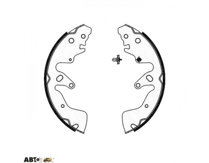 Тормозные колодки Bosch 0 986 487 847, цена: 2 294 грн.