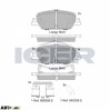 Тормозные колодки ICER 182323, цена: 1 954 грн.