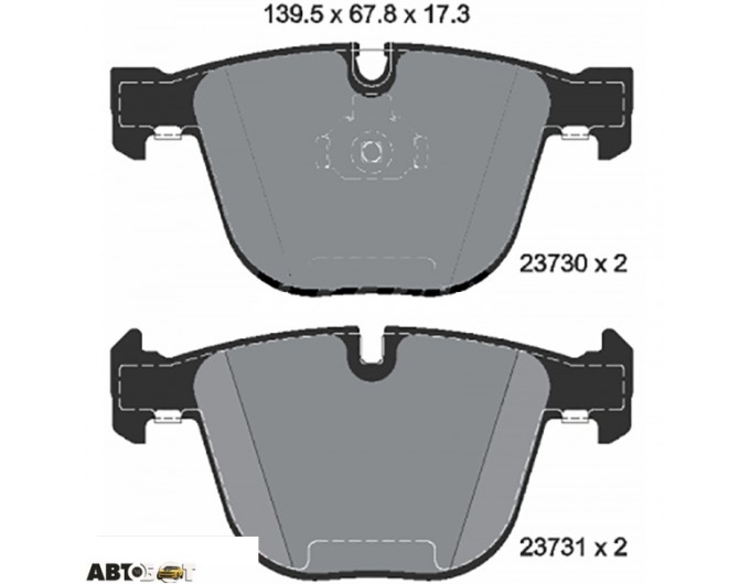 Гальмівні колодки Textar 2373001, ціна: 6 350 грн.