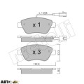 Тормозные колодки METELLI 22-0321-0, цена: 1 627 грн.