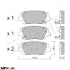 Тормозные колодки METELLI 22-0901-0, цена: 1 302 грн.