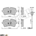 Гальмівні колодки METELLI 22-0955-0K, ціна: 3 026 грн.