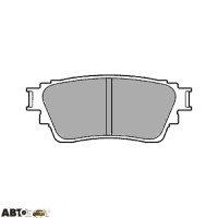 Гальмівні колодки DELPHI LP3408