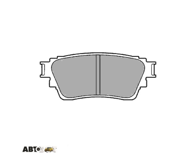 Тормозные колодки DELPHI LP3408, цена: 4 357 грн.