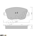 Тормозные колодки METELLI 22-0547-0, цена: 2 248 грн.