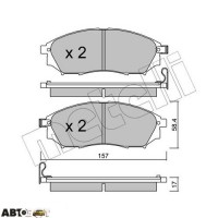 Гальмівні колодки METELLI 22-0819-0