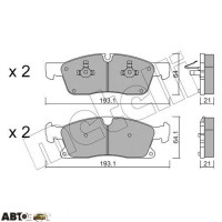 Тормозные колодки METELLI 22-0927-4