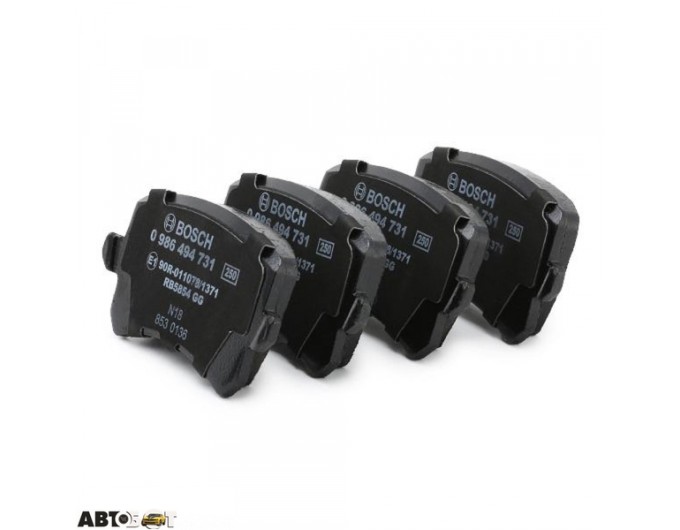 Тормозные колодки Bosch 0 986 494 731, цена: 2 413 грн.