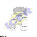 Гальмівні колодки ICER 151194066, ціна: 9 152 грн.