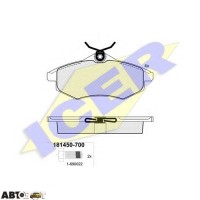 Тормозные колодки ICER 181450700