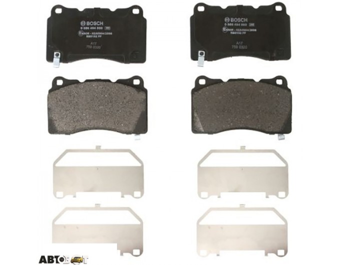 Тормозные колодки Bosch 0 986 494 880, цена: 4 228 грн.