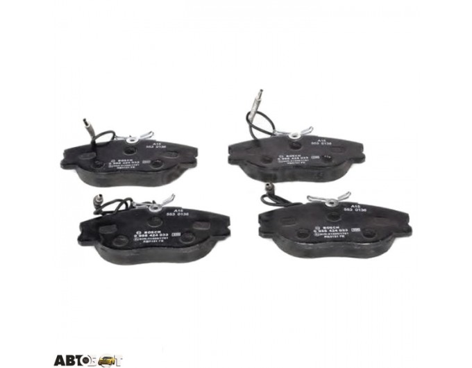 Тормозные колодки Bosch 0 986 424 033, цена: 2 351 грн.