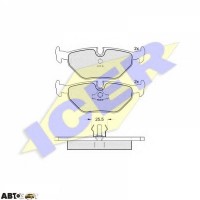 Гальмівні колодки ICER 181051