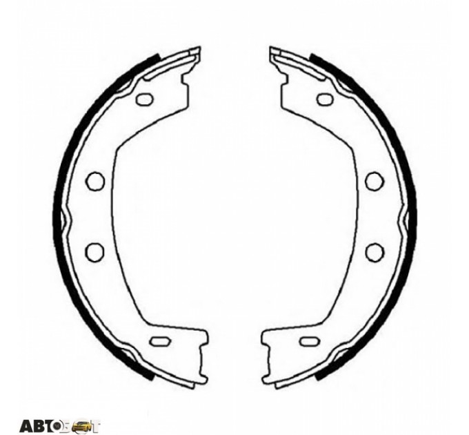 Гальмівні колодки Bosch 0 986 487 732, ціна: 1 284 грн.