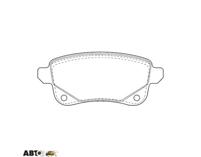 Тормозные колодки ZIMMERMANN 22103.160.2, цена: 4 445 грн.