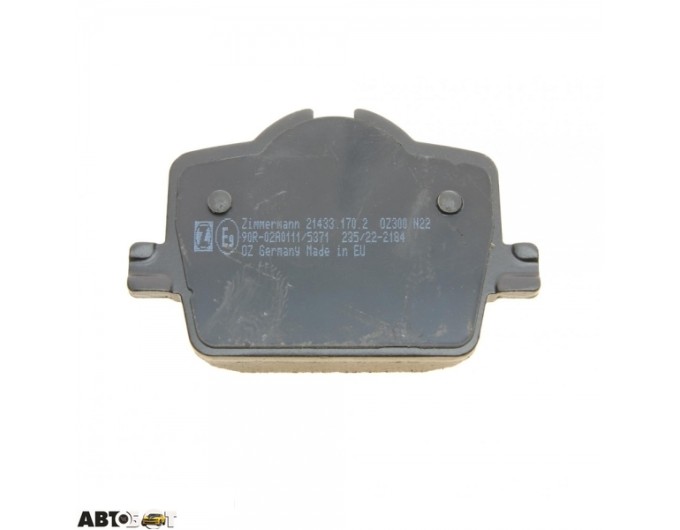 Гальмівні колодки ZIMMERMANN 21433.170.2, ціна: 5 009 грн.