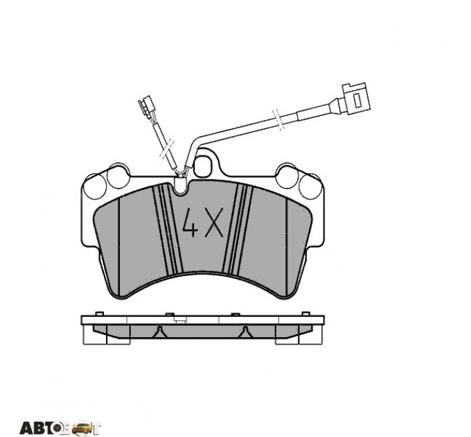 Тормозные колодки ZIMMERMANN 23693.165.1, цена: 5 406 грн.