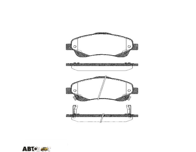 Тормозные колодки ZIMMERMANN 23768.185.1, цена: 4 339 грн.