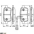 Тормозные колодки Bosch 0 986 495 305, цена: 1 781 грн.