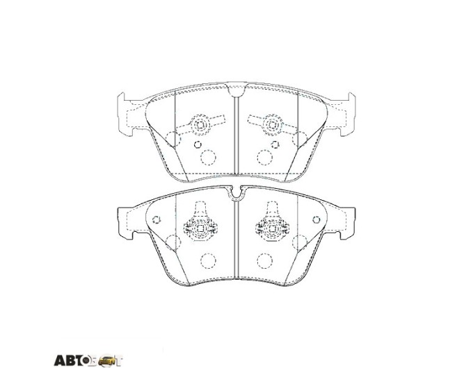 Тормозные колодки ZIMMERMANN 24176.910.1, цена: 16 129 грн.