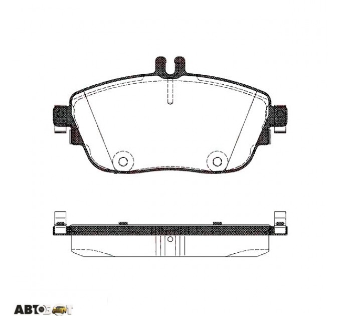 Тормозные колодки ZIMMERMANN 24869.195.1, цена: 2 836 грн.