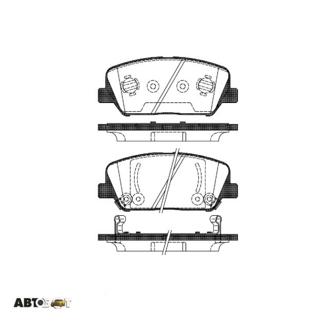 Тормозные колодки ZIMMERMANN 24915.170.1, цена: 2 533 грн.