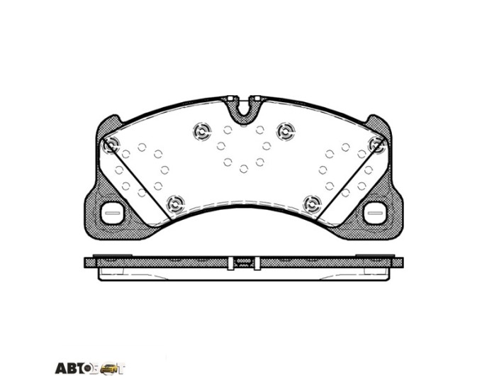 Тормозные колодки ZIMMERMANN 25007.168.1, цена: 13 255 грн.