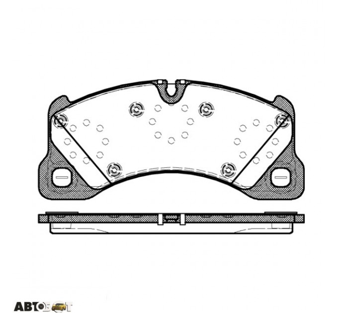 Тормозные колодки ZIMMERMANN 25007.168.1, цена: 7 217 грн.