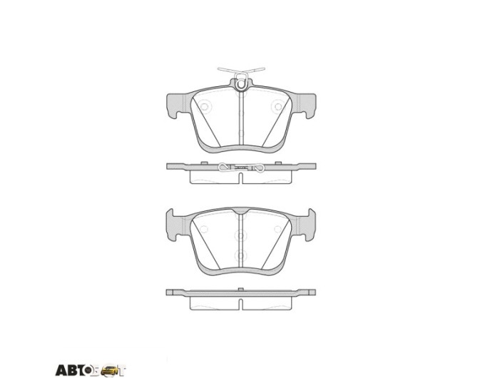 Гальмівні колодки ZIMMERMANN 25008.165.1, ціна: 3 447 грн.