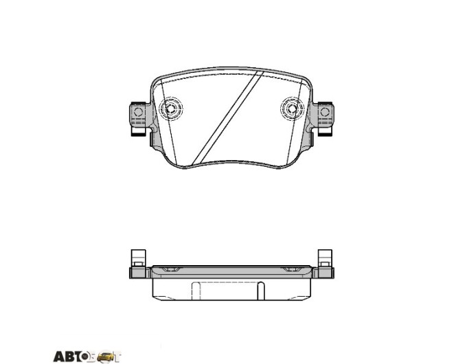 Тормозные колодки ZIMMERMANN 25110.175.1, цена: 4 011 грн.