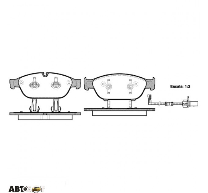 Тормозные колодки ZIMMERMANN 25158.200.2, цена: 5 407 грн.