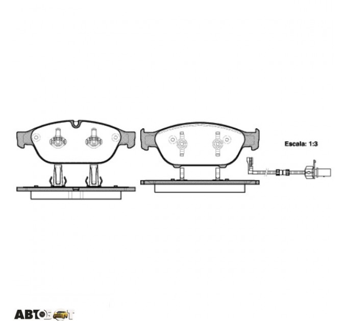 Тормозные колодки ZIMMERMANN 25160.200.2, цена: 5 047 грн.