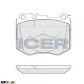 Гальмівні колодки ICER 182195, ціна: 3 064 грн.
