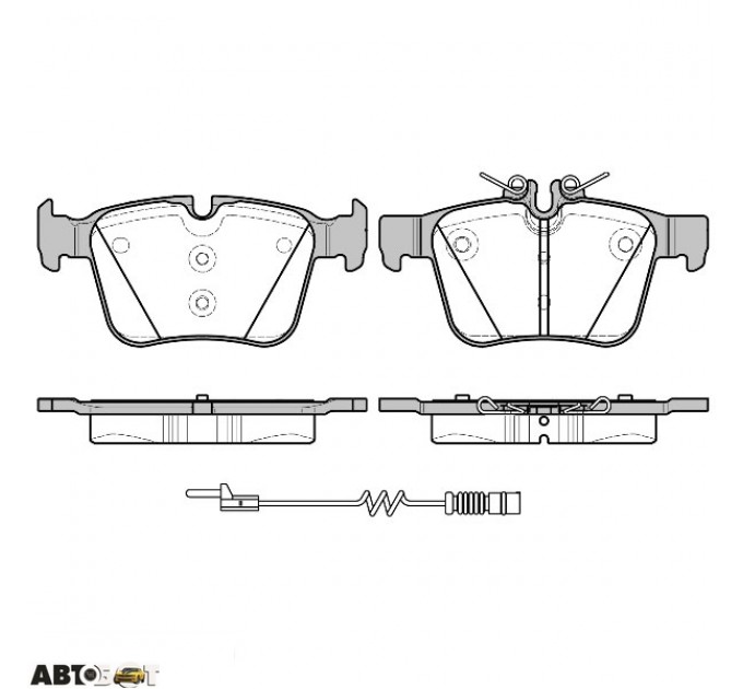 Тормозные колодки ZIMMERMANN 25353.165.1, цена: 2 529 грн.