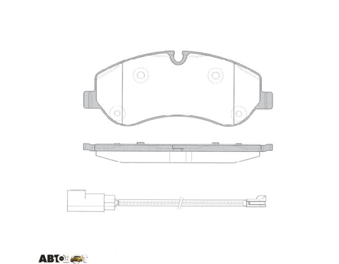 Тормозные колодки ZIMMERMANN 25602.170.3, цена: 6 671 грн.