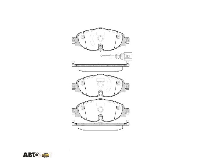 Гальмівні колодки ZIMMERMANN 25683.200.2, ціна: 4 851 грн.