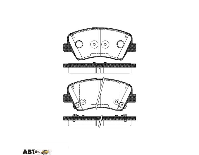 Гальмівні колодки ZIMMERMANN 25692.180.2, ціна: 4 594 грн.