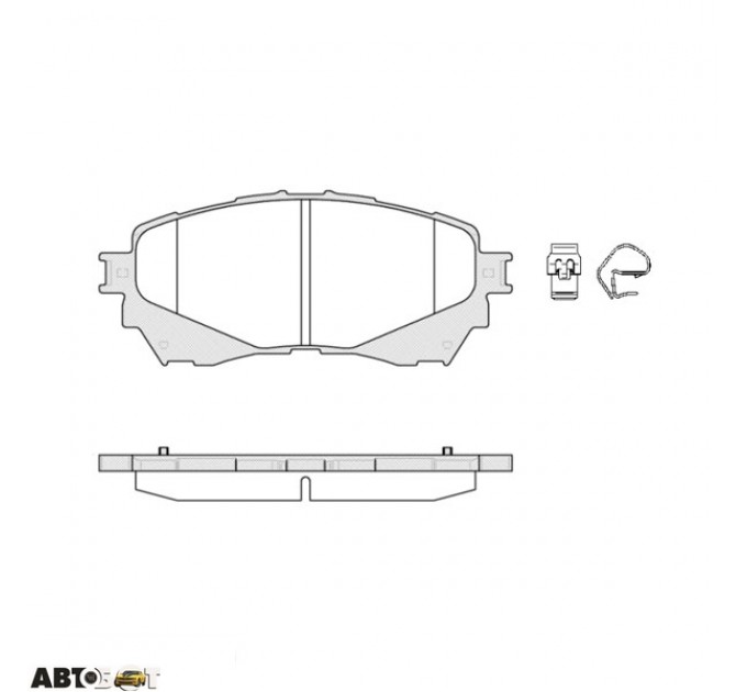 Тормозные колодки ZIMMERMANN 25725.155.1, цена: 2 227 грн.