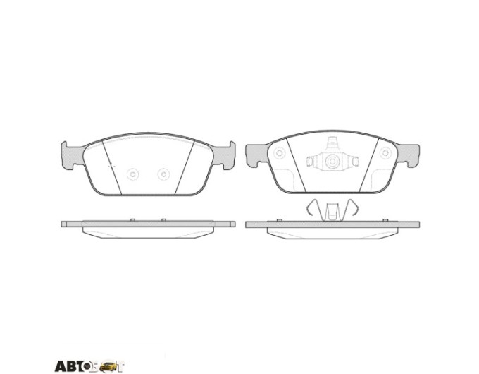 Тормозные колодки ZIMMERMANN 25736.180.1, цена: 4 585 грн.