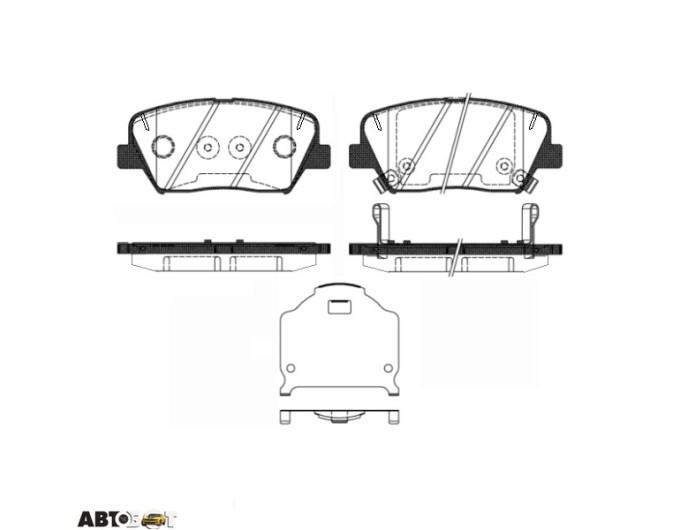 Тормозные колодки ZIMMERMANN 25757.175.2, цена: 4 374 грн.