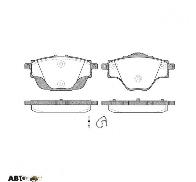 Тормозные колодки ZIMMERMANN 25827.175.1, цена: 2 328 грн.