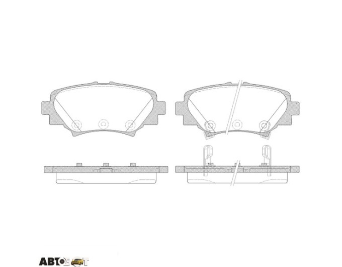 Тормозные колодки ZIMMERMANN 25878.140.1, цена: 3 531 грн.