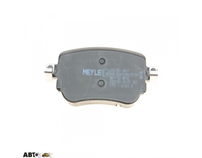 Тормозные колодки Meyle 025 251 0917, цена: 2 237 грн.