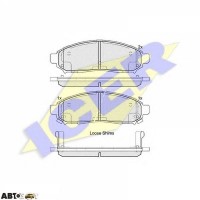 Тормозные колодки ICER 182003200