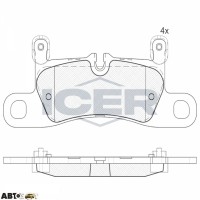 Тормозные колодки ICER 181987-203