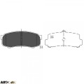 Гальмівні колодки KAVO PARTS KBP-9007, ціна: 1 224 грн.