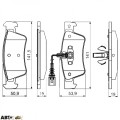 Гальмівні колодки Bosch 0 986 495 115, ціна: 2 285 грн.