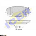 Тормозные колодки ICER 182304, цена: 2 938 грн.